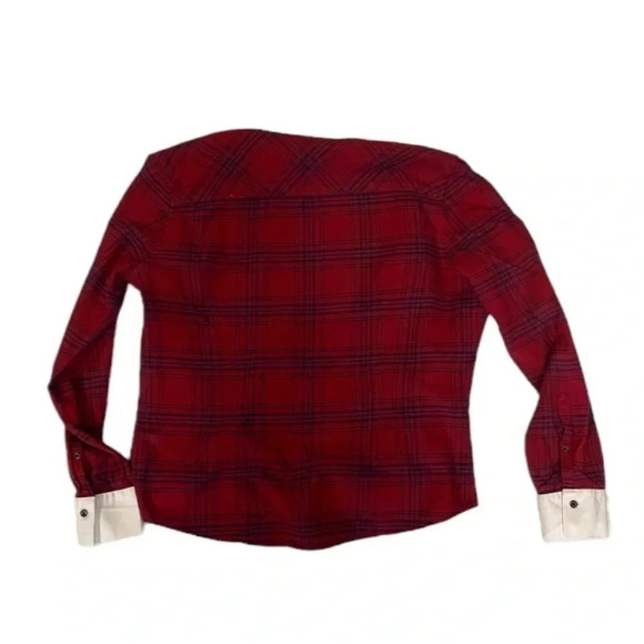 Brooks Brothers Plaid Collared Button down Long Sleeve Shirt Size 12 - Picture 11 of 11